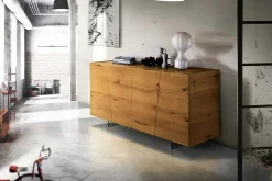 Collezione esclusiva Mobile soggiorno modello Madia moderna in legno di a PREZZI OUTLET- Madie