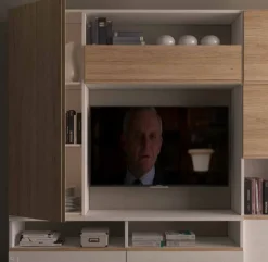 Artigianale Mobile soggiorno modello Silver di a PREZZI OUTLET- Pareti Attrezzate