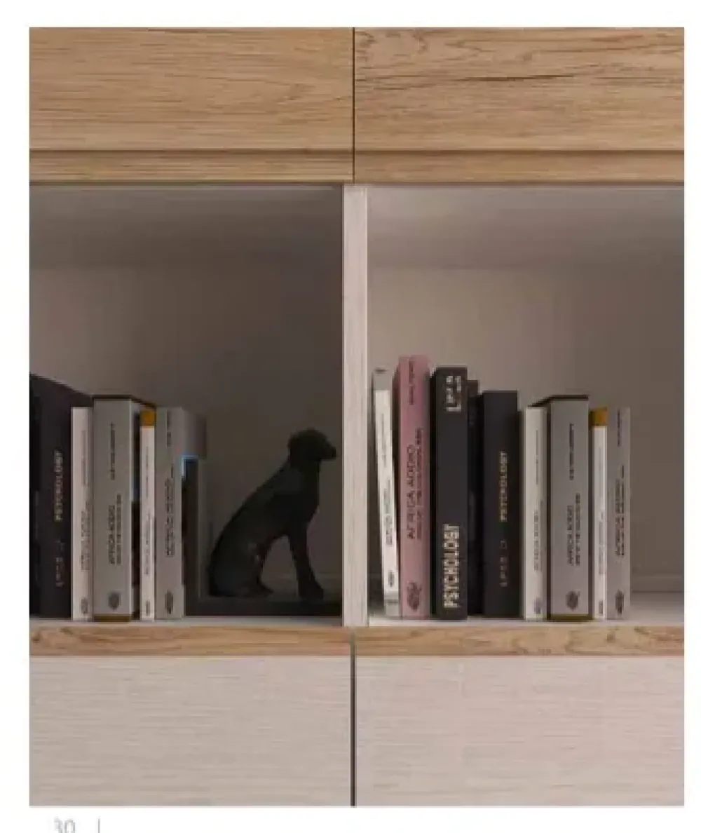 Artigianale Mobile soggiorno modello Silver di a PREZZI OUTLET- Pareti Attrezzate