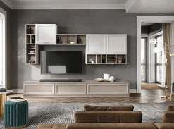 Clearance Mobile soggiorno modello Jazz di a PREZZI OUTLET Pareti Attrezzate