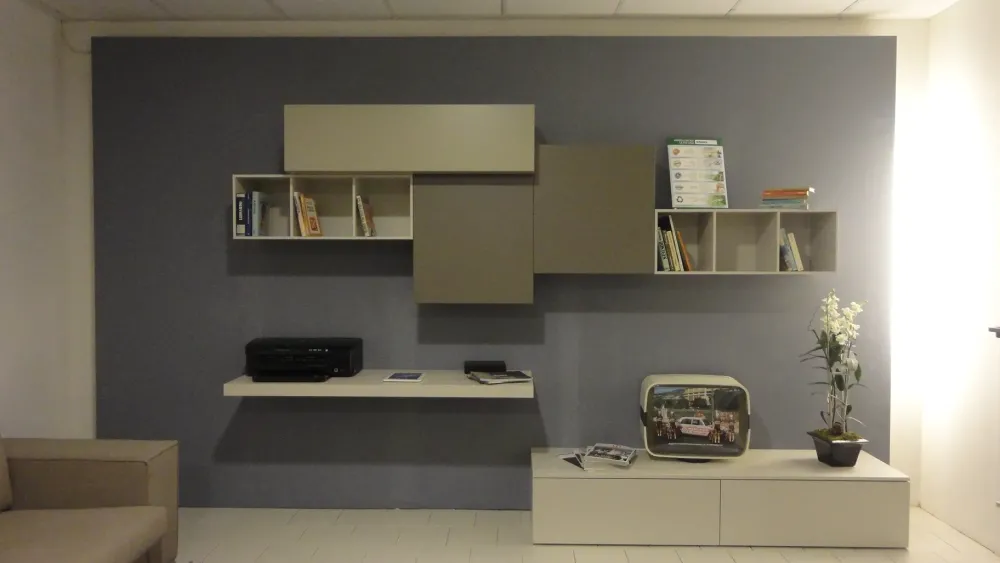 Best Mobile soggiorno modello Globo / vega di a PREZZI OUTLET Pareti Attrezzate