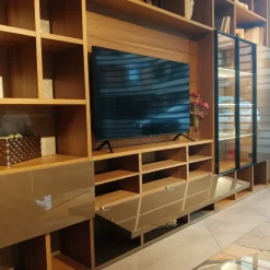 Clearance Mobile soggiorno modello Selecta  di scontato -50% Pareti Attrezzate