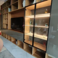 Clearance Mobile soggiorno modello Selecta  di scontato -50% Pareti Attrezzate