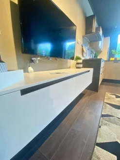 Clearance Mobile soggiorno modello Slim di a PREZZI OUTLET Pareti Attrezzate