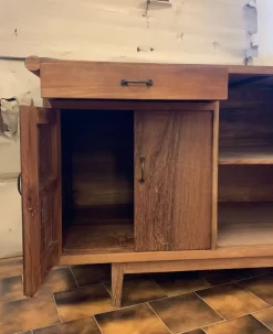 Mobile soggiorno modello Credenza anni 50′ teak 200 di in Offerta Outlet^Outlet Etnico Best