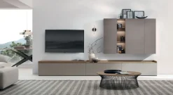 Tomasella Mobile soggiorno modello At115 di a PREZZI OUTLET- Pareti Attrezzate