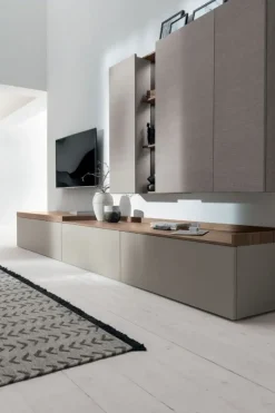 Tomasella Mobile soggiorno modello At115 di a PREZZI OUTLET- Pareti Attrezzate