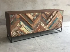 Mobile soggiorno modello Legno barche 4a di in Offerta Outlet^Outlet Etnico New