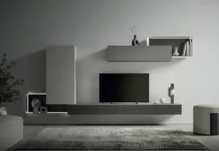 Santalucia Mobile soggiorno modello Composizione soggiorno linea 032 di a PREZZI OUTLET- Pareti Attrezzate