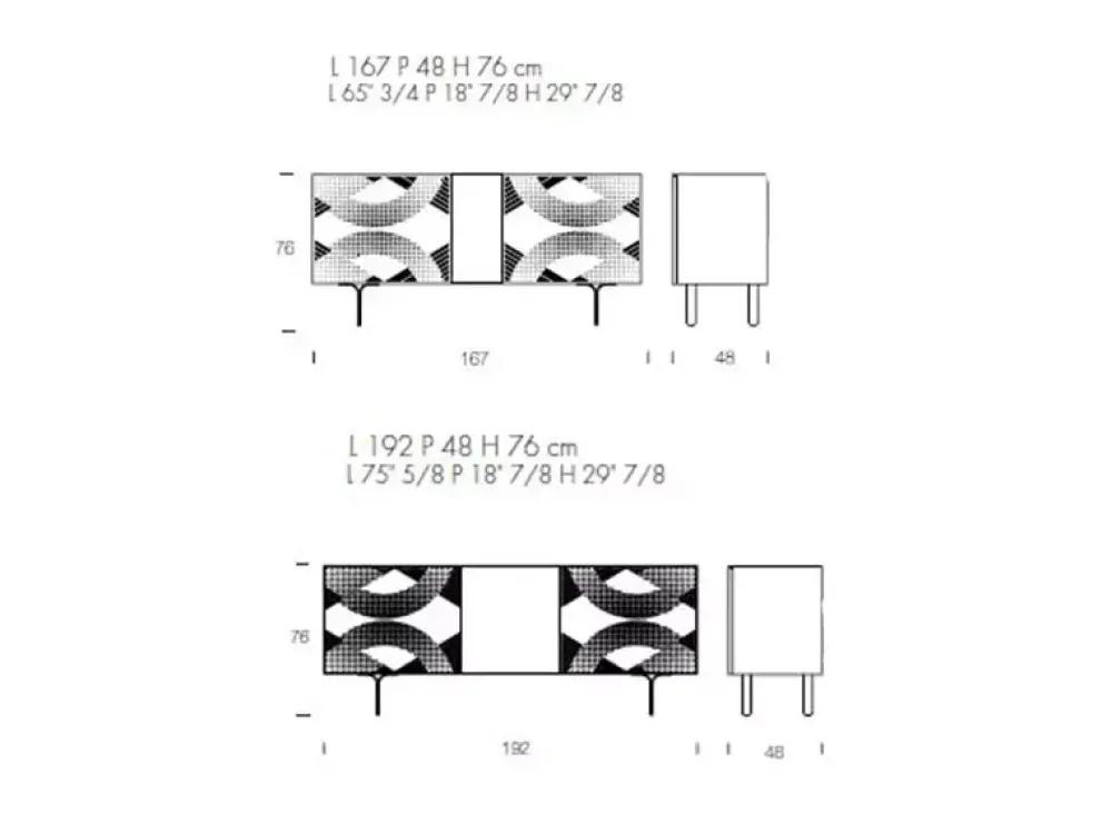 Best Mobile soggiorno modello Depop di a PREZZI OUTLET Madie