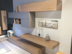 Sale Mobile soggiorno modello Santalucia a di a PREZZI OUTLET Pareti Attrezzate