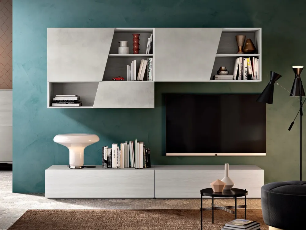 Spar Mobile soggiorno modello Lk03 di a PREZZI OUTLET- Pareti Attrezzate