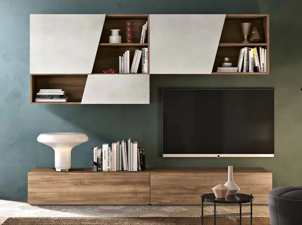 Spar Mobile soggiorno modello Lk03 di a PREZZI OUTLET- Pareti Attrezzate