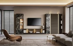 Mobile soggiorno modello Composizione horizon 1001 di a PREZZI OUTLET^Mobilgam