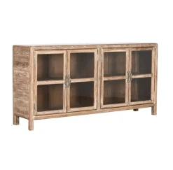 Hot Mobile soggiorno modello Credenza cristallo 4a di a prezzo Outlet Madie