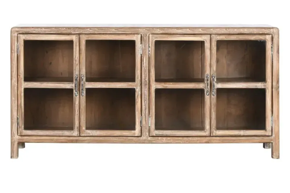 Hot Mobile soggiorno modello Credenza cristallo 4a di a prezzo Outlet Madie