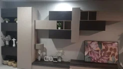 Imab Mobile soggiorno modello Soggiorno + zona ingresso di a PREZZI OUTLET- Pareti Attrezzate