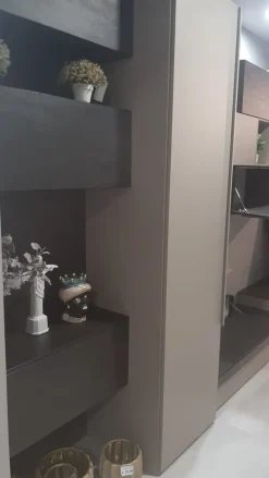 Imab Mobile soggiorno modello Soggiorno + zona ingresso di a PREZZI OUTLET- Pareti Attrezzate