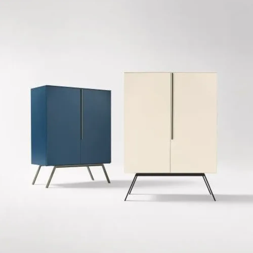 NovaMobili Mobile soggiorno modello Cleo di in Offerta Outlet- Madie