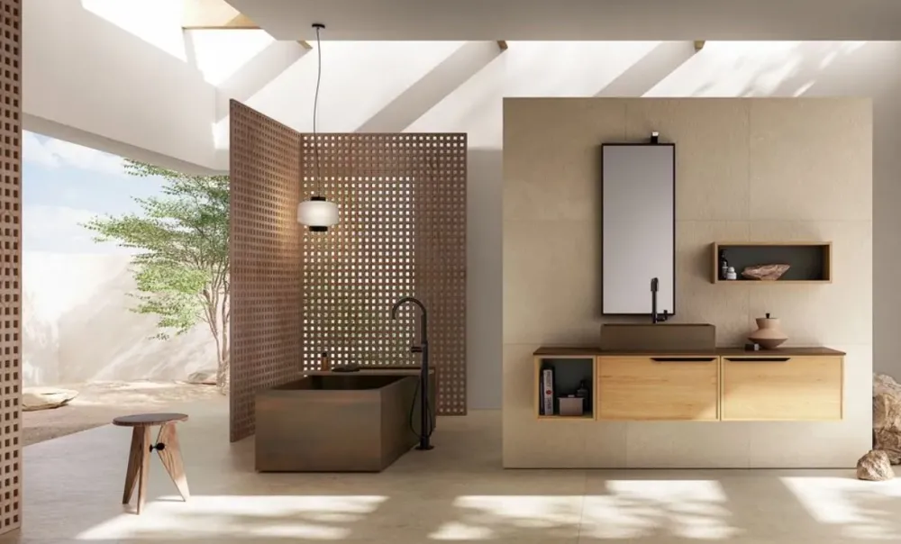 Mobili arredo bagno sospesi Tabula tb10, eleganti e convenienti.^Compab Outlet