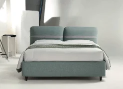Moderno letto matrimoniale Hera Mottes: design unico a prezzo scontato.^Collezione esclusiva Outlet