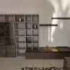 NovaMobili Living System: parete attrezzata con ribasso esclusivo!- Pareti Attrezzate