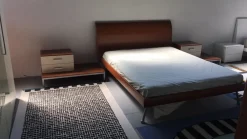 Outlet OFFERTA camera matrimoniale ERIKA di completa di RETE E MATERASSO MEMORY Camere Da Letto