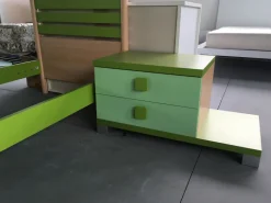 Sale OFFERTA cameretta con MATERASSO MEMORY E RETE OMAGGIO mod GREEN di CUCINESTORE Camerette