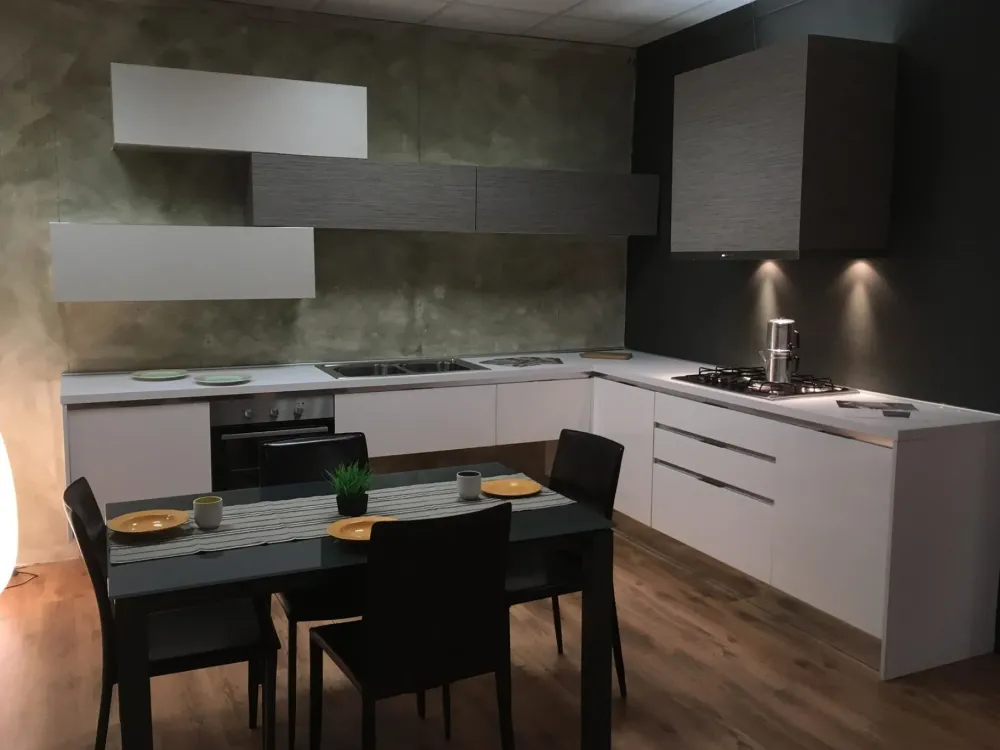 Online OFFERTA cucina ad angolo (MISURA 330X270cm) CUCINE mod SP22 Cucine Ad Angolo|Cucine Moderne