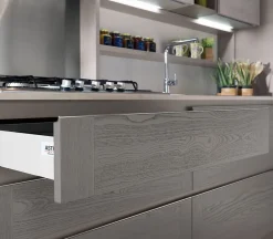 Outlet OFFERTA Cucina ad angolo con BANCONE CUCINE MODELLO DADA Cucine Ad Angolo|Cucine Moderne
