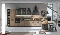 Cucine Store OFFERTA cucina con penisola e bancone (Misura 455x300cm)- Cucine Con Penisola