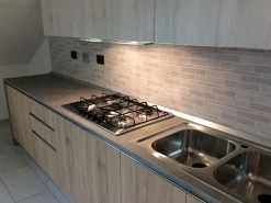 OFFERTA cucina lineare VINTAGE (misura 330cm)^Cucine Store Discount