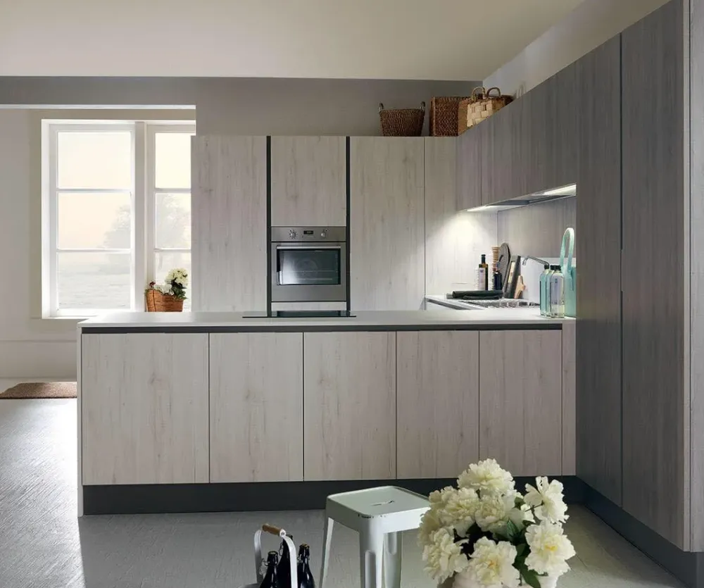 Online OFFERTA cucina mod VINTAGE di CON PENISOLA (250X430cm) Cucine Con Penisola|Cucine Moderne