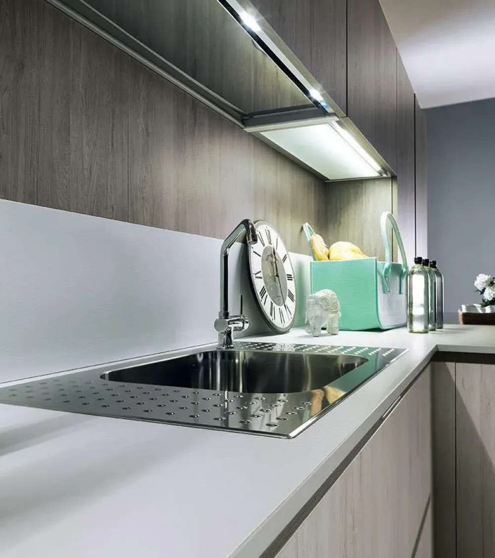 Online OFFERTA cucina mod VINTAGE di CON PENISOLA (250X430cm) Cucine Con Penisola|Cucine Moderne