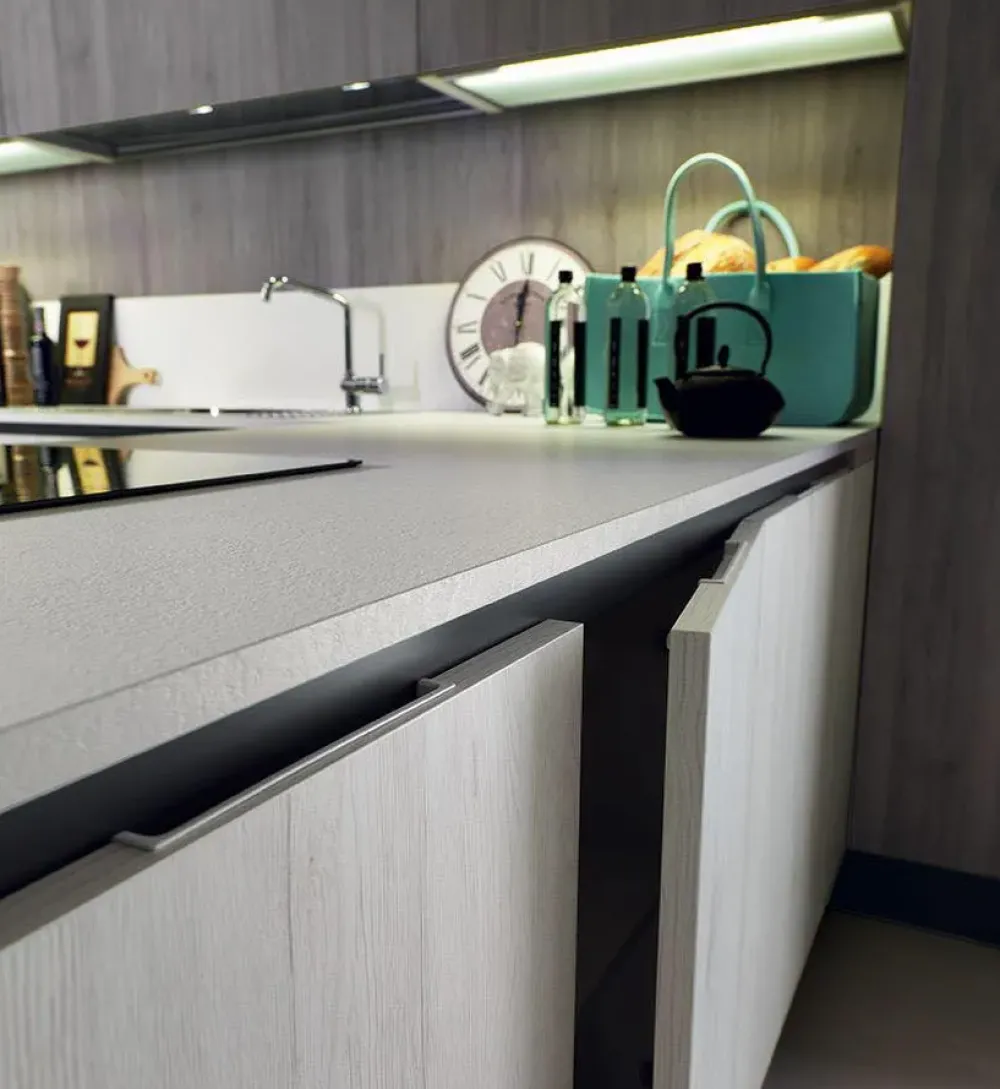 Online OFFERTA cucina mod VINTAGE di CON PENISOLA (250X430cm) Cucine Con Penisola|Cucine Moderne