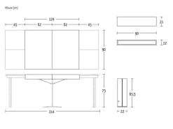 Offerta Outlet: Consolle Da Vinci in stile design. Non perdere l'occasione!^Altacom