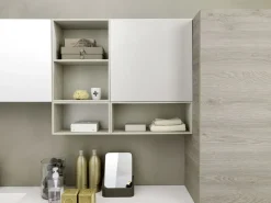 Baxar Offerta Outlet: Mobile Laundry System C7 per la sala da bagno.- Mobili Bagno A Terra