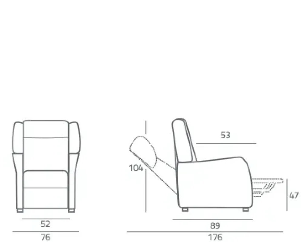 Offerta Outlet: Poltrona Relax Heaven Mottes Selection con Movimento Relax.^Collezione esclusiva Outlet