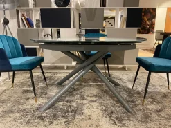 Offerta Outlet: Tavolo ovale in vetro D9039, . Scopri ora!^Collezione esclusiva New