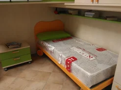 Colombini Casa OFFERTA SCONTO 55% CAMERETTA COLOMBINI MOD. GOLF CON LETTO SOPPALCO- Camerette