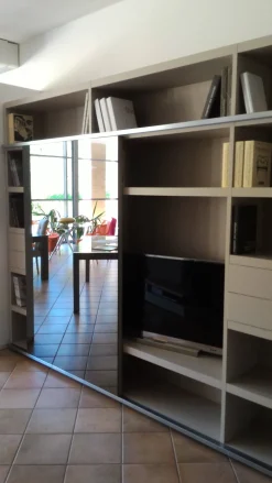 Orme OFFERTA SCONTO 56% SOGGIORNO MOD. GATE LACCATO- Pareti Attrezzate