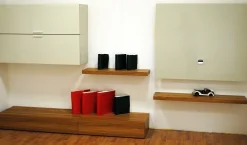 Hot OFFERTA soggiorno completo SANTA LUCIA laccato lucido panna Soggiorni Completi