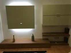 Hot OFFERTA soggiorno completo SANTA LUCIA laccato lucido panna Soggiorni Completi