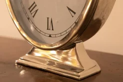 Oggettistica Orologio da tavolo in acciaio lucido in OFFERTA OUTLET^Artigianale Discount