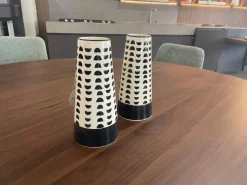 Akanto Oggettistica Coppia vasi in ceramica con uno SCONTO IMPERDIBILE- Oggettistica