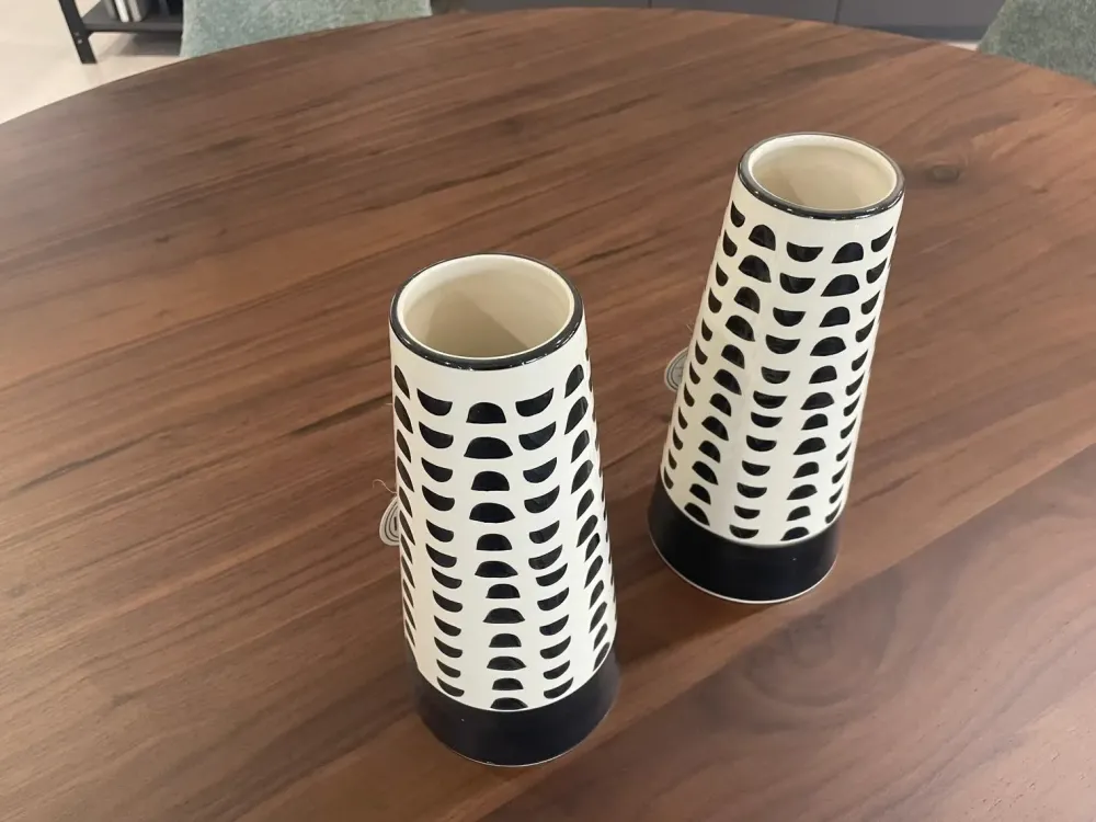 Akanto Oggettistica Coppia vasi in ceramica con uno SCONTO IMPERDIBILE- Oggettistica