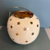 Clearance Oggettistica design Lanterna metallo con stelle di scontata del 30% Oggettistica
