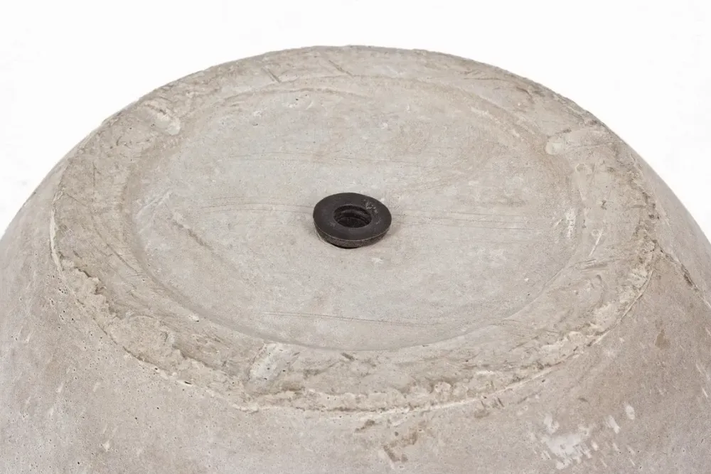 Bizzotto Oggettistica design modello Set 2 vasi cement sfera sabbia di scontata- Oggettistica