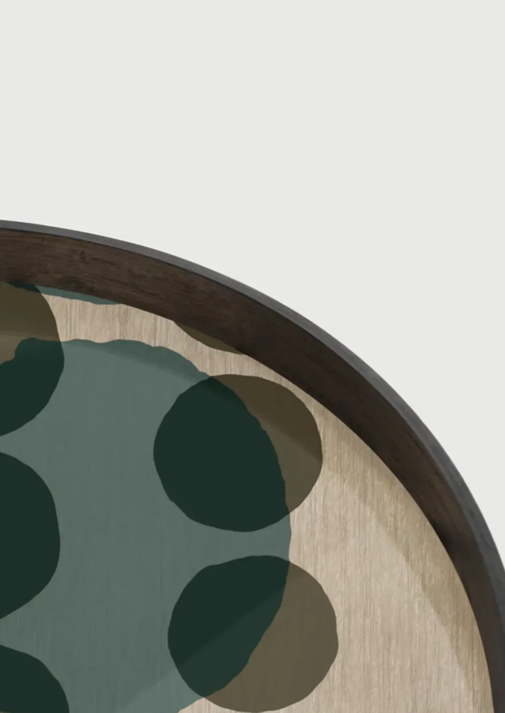 Oggettistica design Vassoio in vetro e legno ethnicraft di scontata del 26%^Artigianale Sale