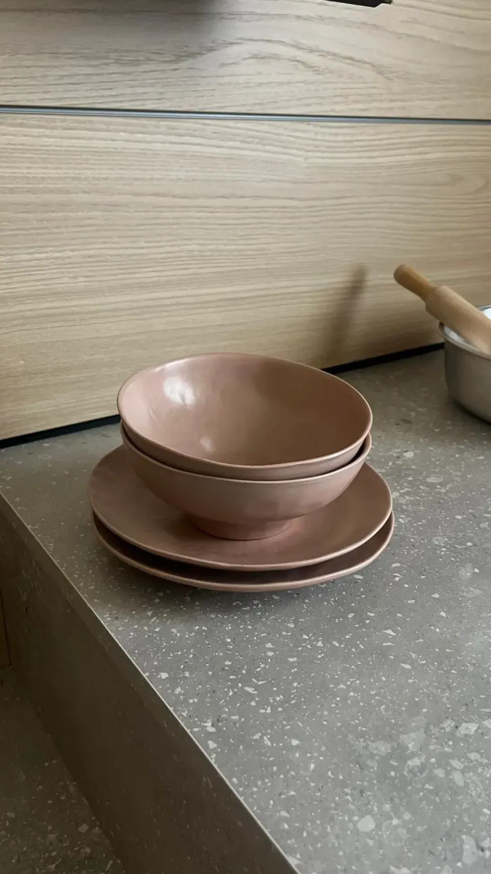 Sale Oggettistica modello Piattini fondi rosa di in offerta Oggettistica